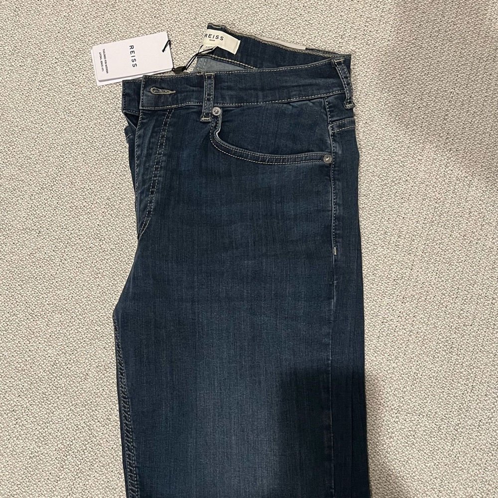 Reiss Slim Fit Tapered Men’s Jeans 32/32